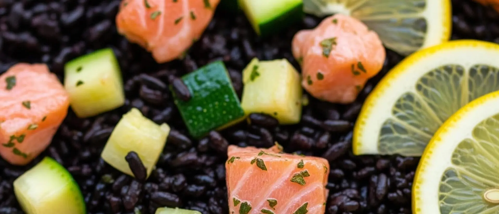 LA RICETTA DEL GIORNO | Riso venere con salmone, zucchine e limone