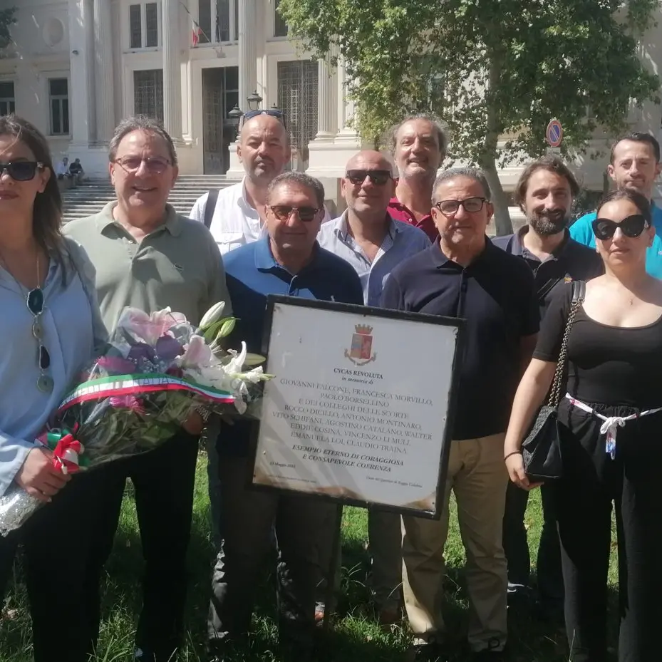 Reggio, Fratelli d’Italia: «Il sacrificio di Borsellino e Falcone patrimonio di valori che deve continuare a guidarci»