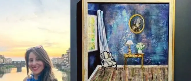 Taurianova, Carmelita Caruso dona l’opera “Ricordo che continua a vivere” al Museo Leonida Repaci