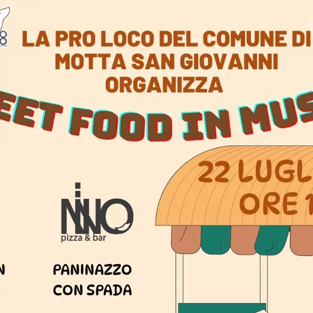 Motta San Giovanni, oggi l'evento “Street Food in Musica”