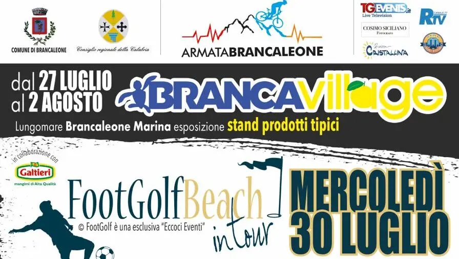 Brancaleone, dal 27 luglio la 3° edizione del Brancavillage