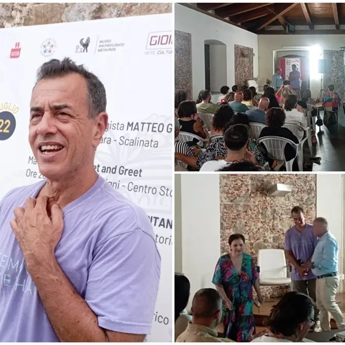 A Gioia Tauro il regista Matteo Garrone: «Anche se non facile, è giusto inseguire le proprie passioni»