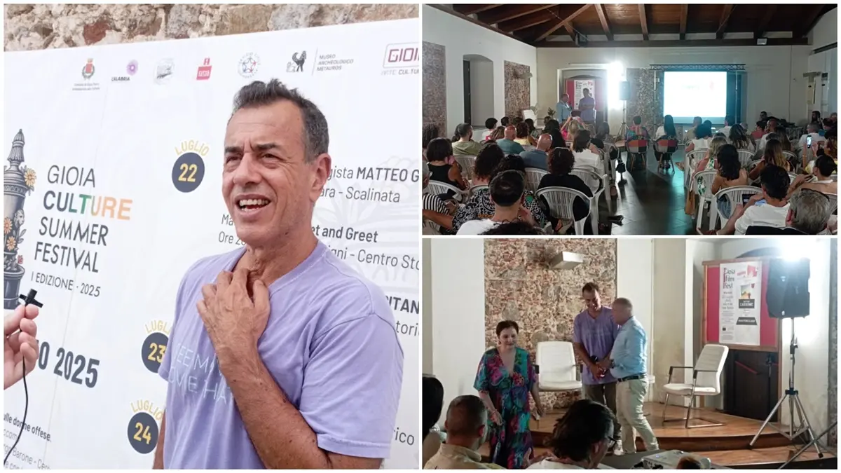 A Gioia Tauro il regista Matteo Garrone: «Anche se non facile, è giusto inseguire le proprie passioni»