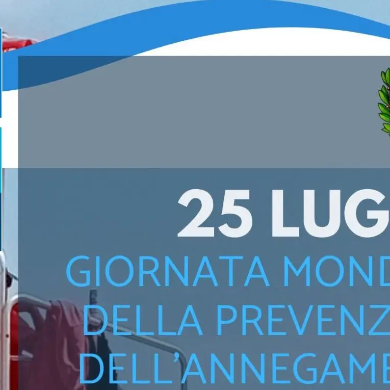 Siderno, venerdì la Giornata di Prevenzione del rischio di annegamento