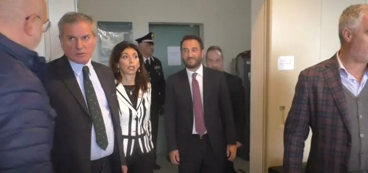 Il viceministro dei Trasporti Cancellieri in visita al porto di Gioia Tauro