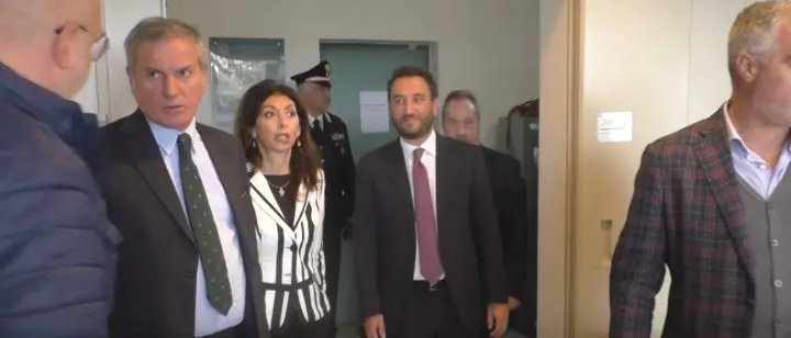 Il viceministro dei Trasporti Cancellieri in visita al porto di Gioia Tauro