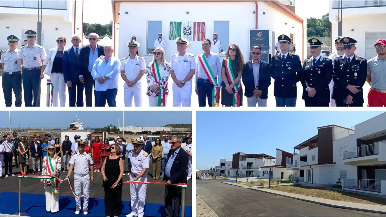 Gioia Tauro, inaugurati i nuovi alloggi della Capitaneria di Porto. Un traguardo atteso da anni
