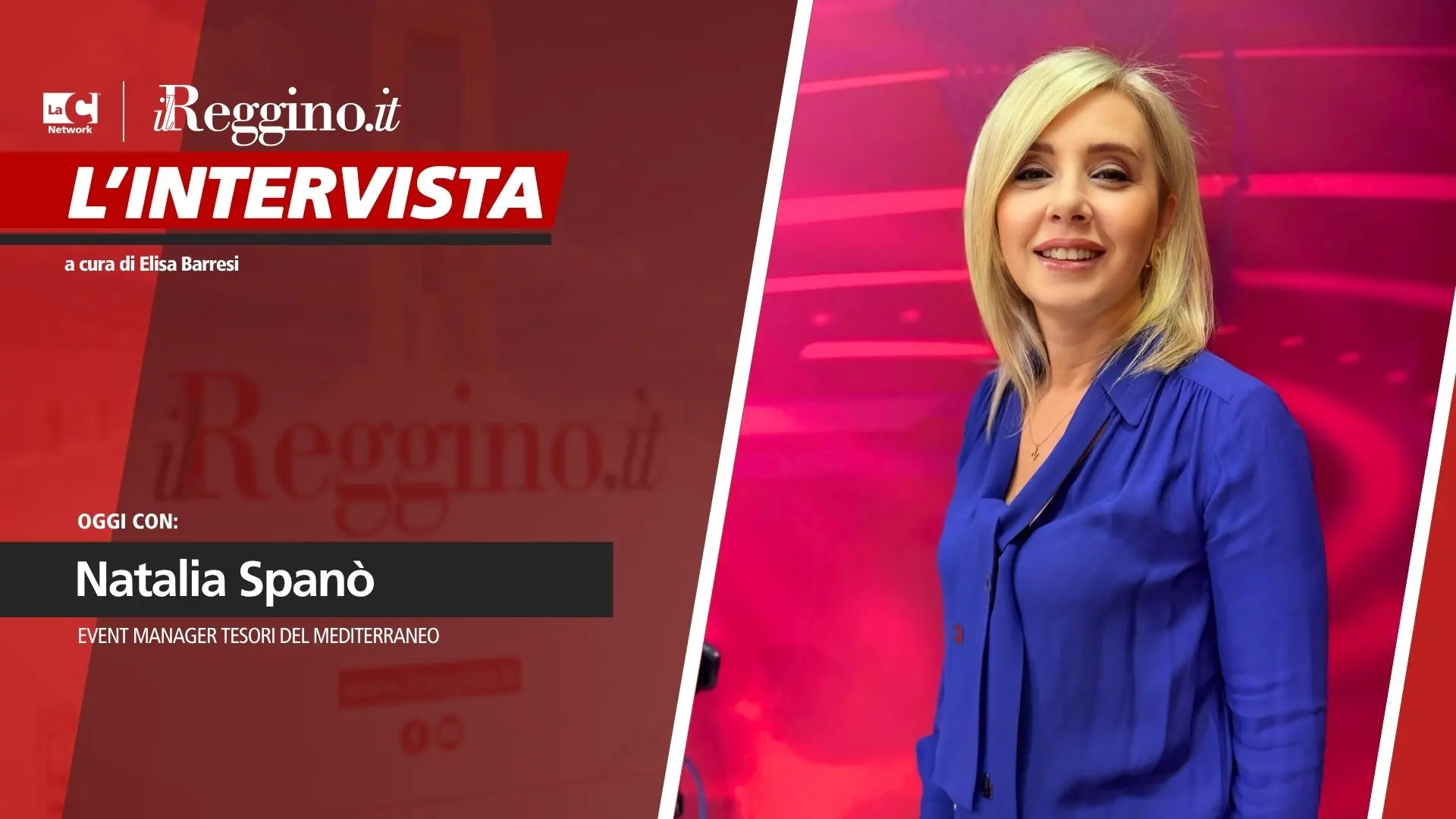 A TU PER TU | I Tesori del Mediterraneo, il ritorno della bellezza a Reggio: Natalia Spanó tra passione, territorio e rinascita