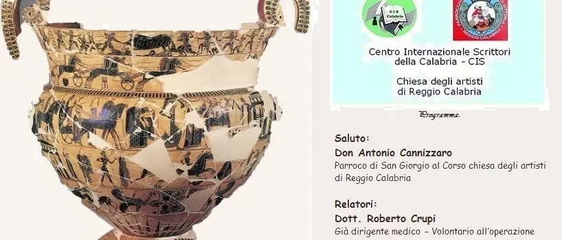 Reggio, il 25 luglio la manifestazione “La caccia di uccelli nell’arte vascolare antica”