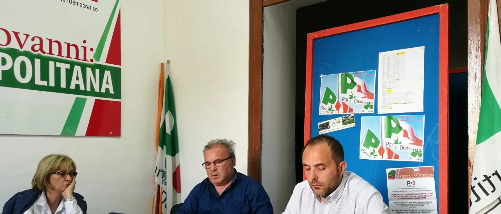Il Pd apre il tesseramento a Villa con un confronto con la prefettura
