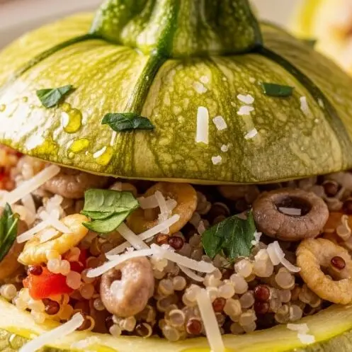 LA RICETTA DEL GIORNO | Zucchine ripiene con cereali e quinoa