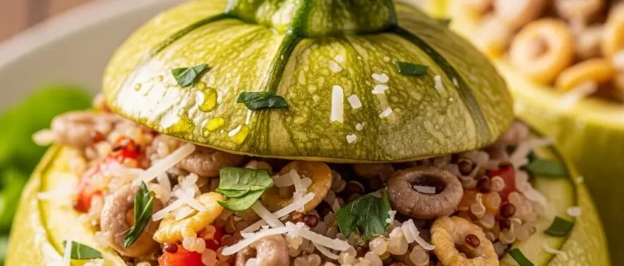 LA RICETTA DEL GIORNO | Zucchine ripiene con cereali e quinoa