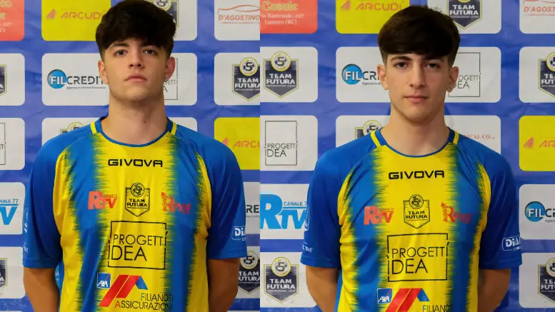 Polisportiva Futura, doppia conferma dei fratelli Gabriele e Alessandro Squillaci