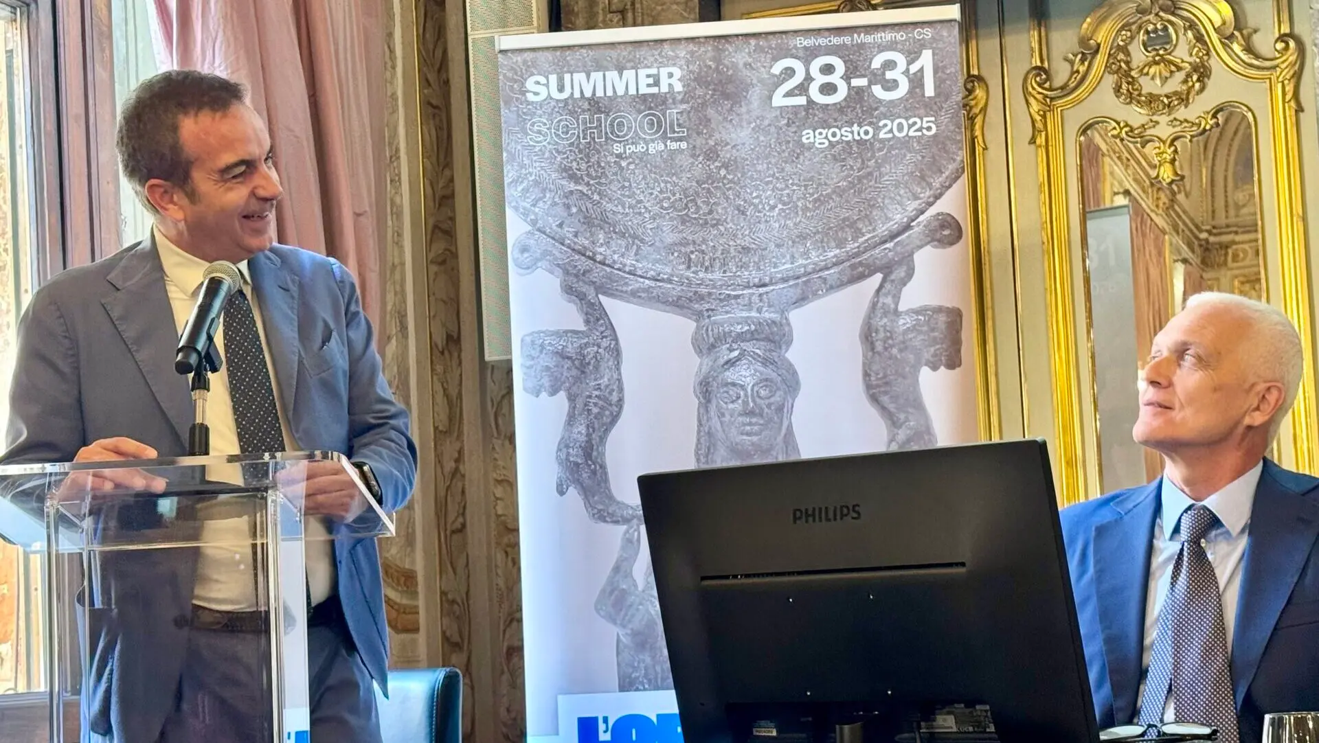 Presentata a Roma la seconda edizione della Summer School “Si può già fare” con Occhiuto e Verderami