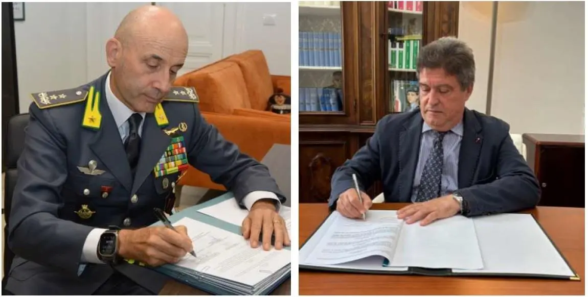 Sottoscritto memorandum tra la Procura generale della Repubblica presso la Corte d’Appello di Catanzaro e il Comando regionale Calabria della Guardia di Finanza