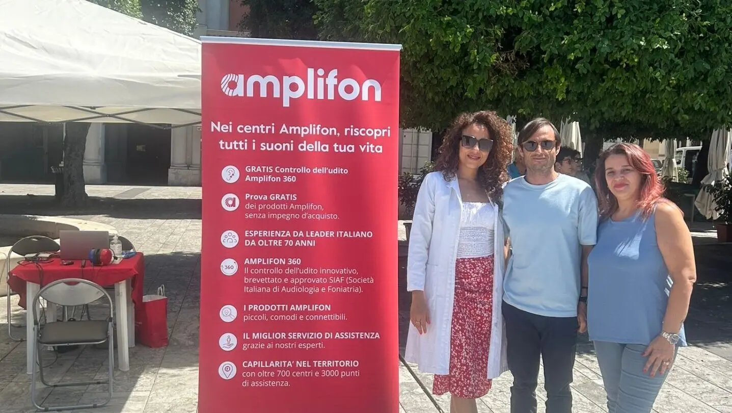 Reggio, giornata di prevenzione dell’udito in Piazza Duomo: il plauso di Cardia