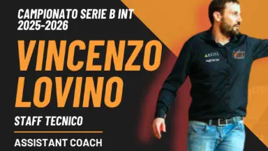 Pallacanestro Viola, Vincenzo Lovino nello staff tecnico neroarancio