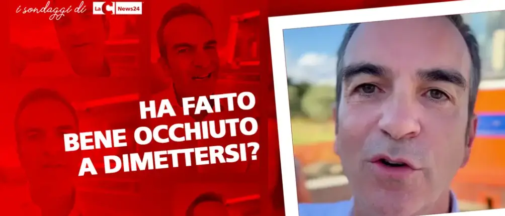 “Occhiuto ha sbagliato a dimettersi”: i calabresi bocciano la scelta del presidente della Regione Calabria. I risultati del sondaggio di LaC