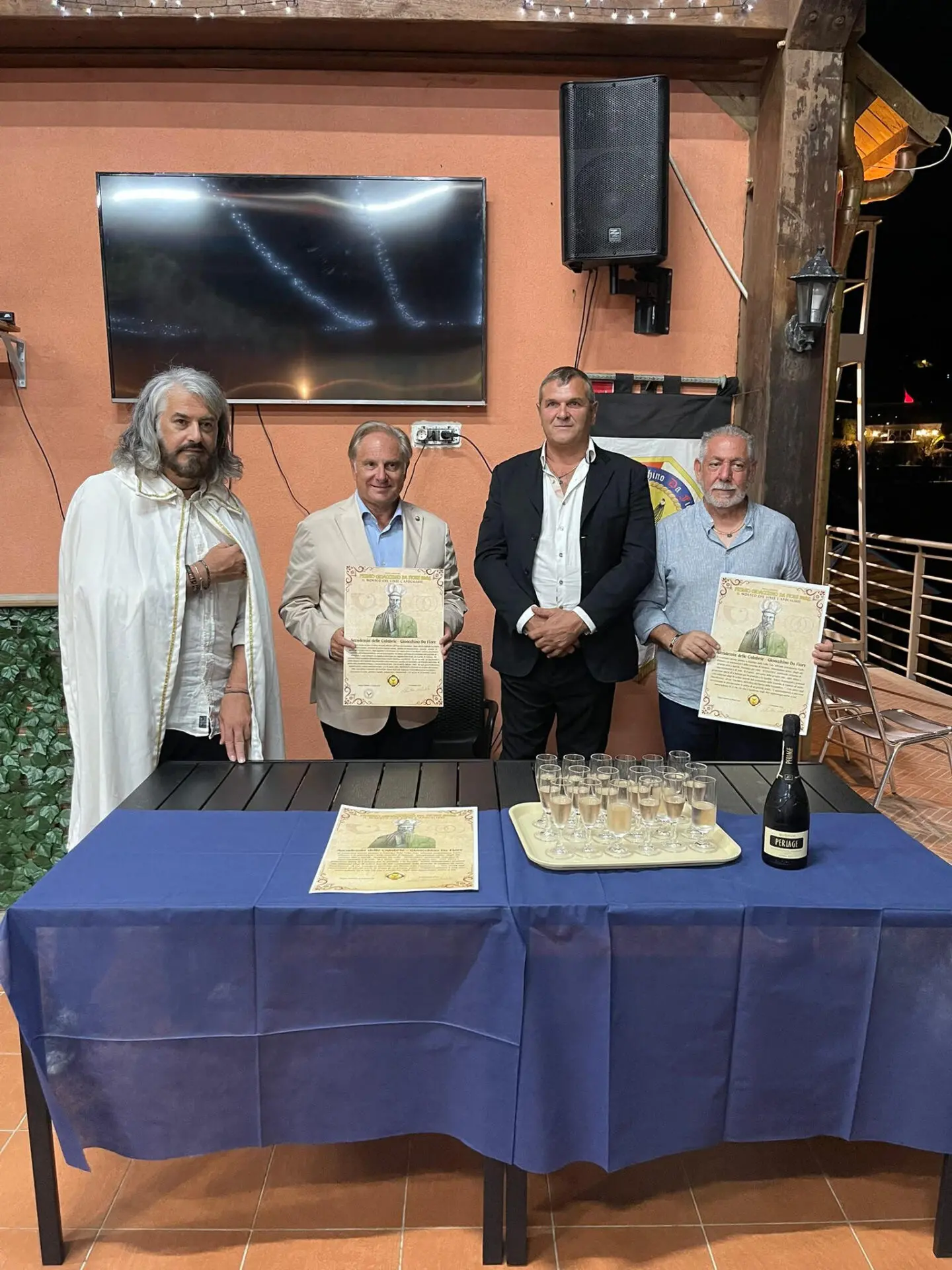 Scilla, la cerimonia di consegna del premio \"Gioacchino da Fiore\"