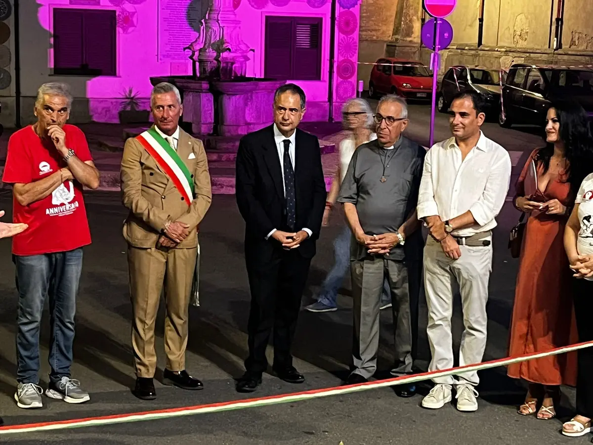 Taurianova, il console del Regno del Marocco in Calabria alla decima edizione del Concorso Internazionale dei Madonnari