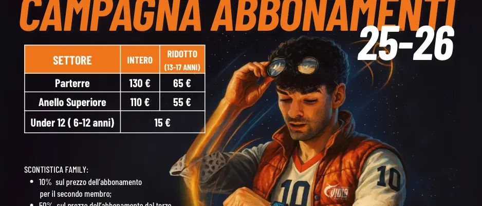 Al via la campagna abbonamenti della Pallacanestro Viola