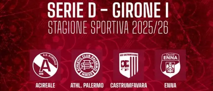 Serie D 2025/26, Reggina ecco il girone I: torna il derby dello Stretto
