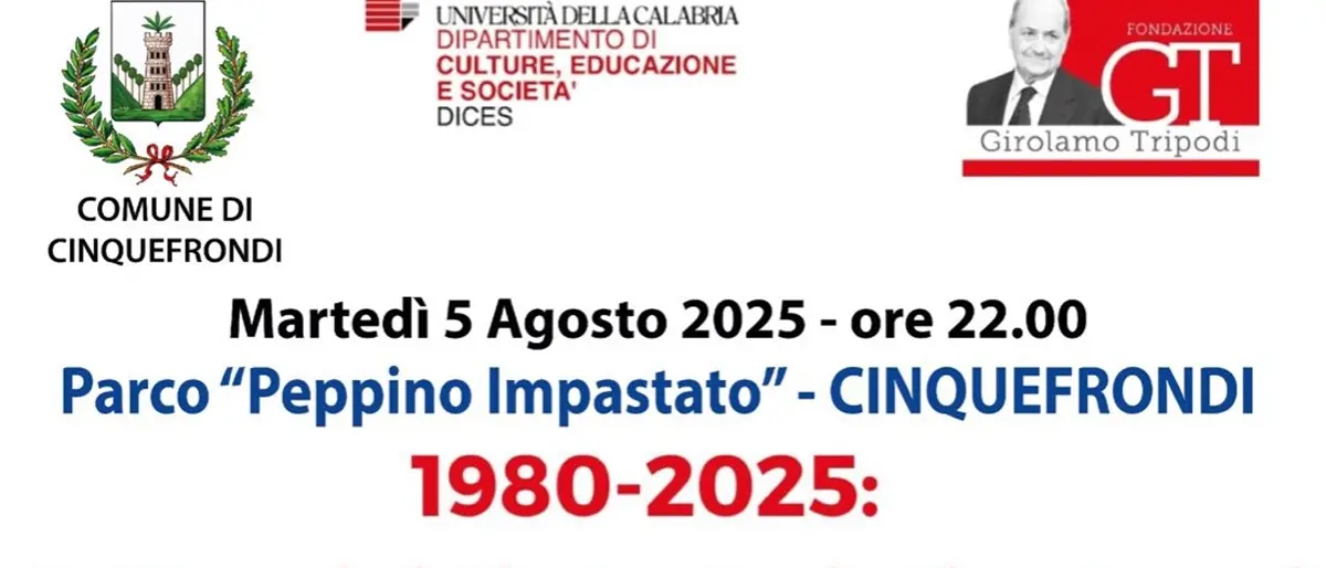 A Cinquefrondi incontro sulla lotta alla ’ndrangheta con il Procuratore Musolino