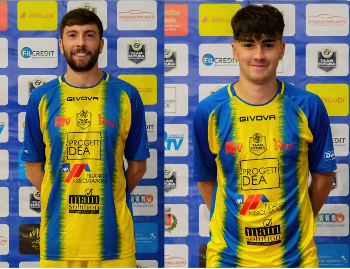 Polisportiva Futura, Scopelliti e Torino ancora in maglia gialloblu