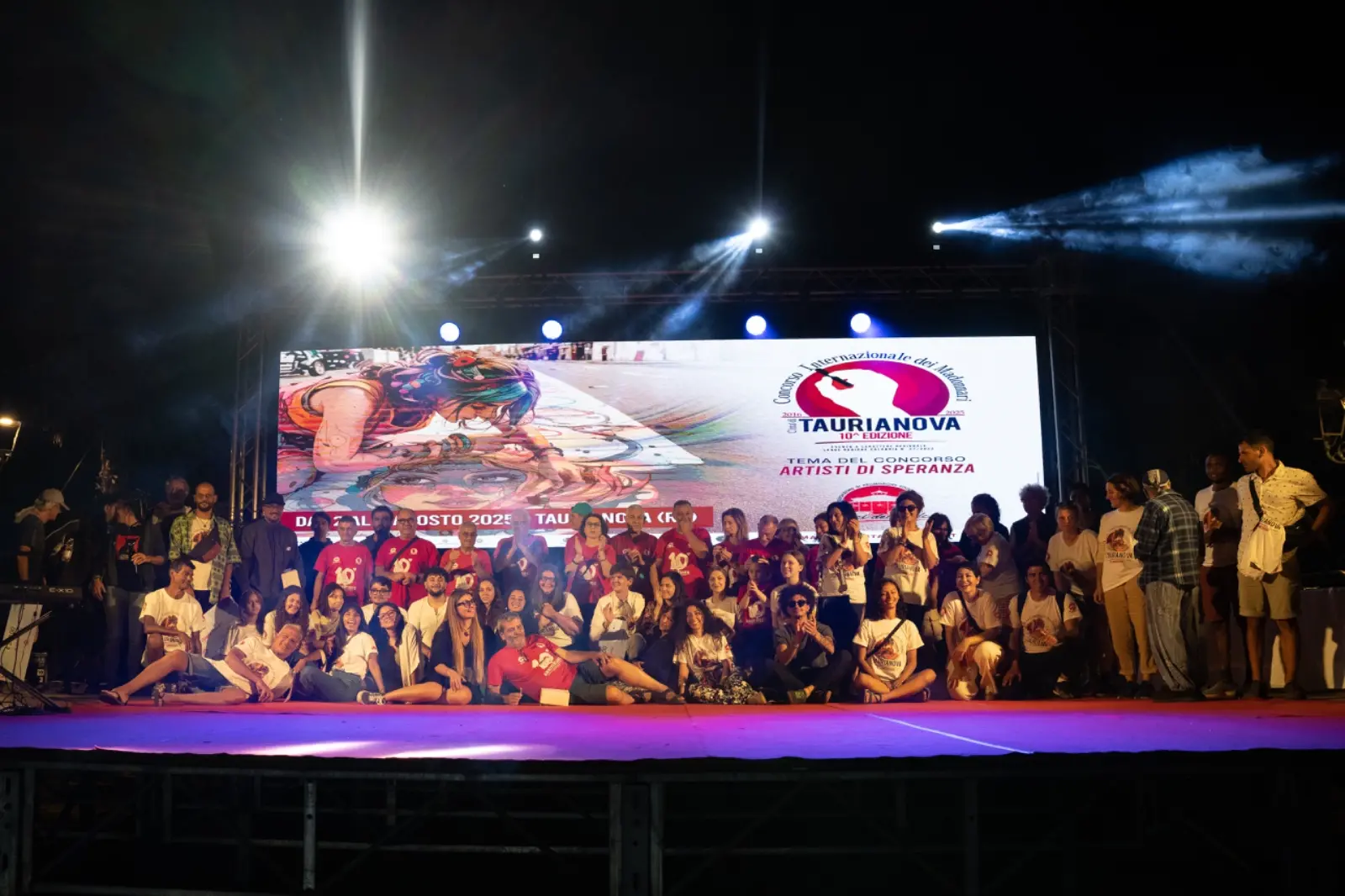 Taurianova si fa tela d’arte: Italia e Messico sul podio della X edizione del Concorso Internazionale Madonnari