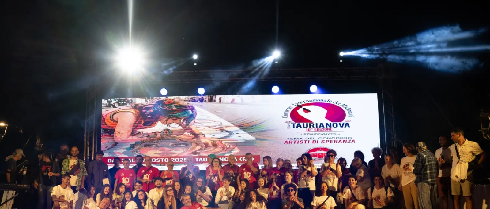 Taurianova si fa tela d’arte: Italia e Messico sul podio della X edizione del Concorso Internazionale Madonnari