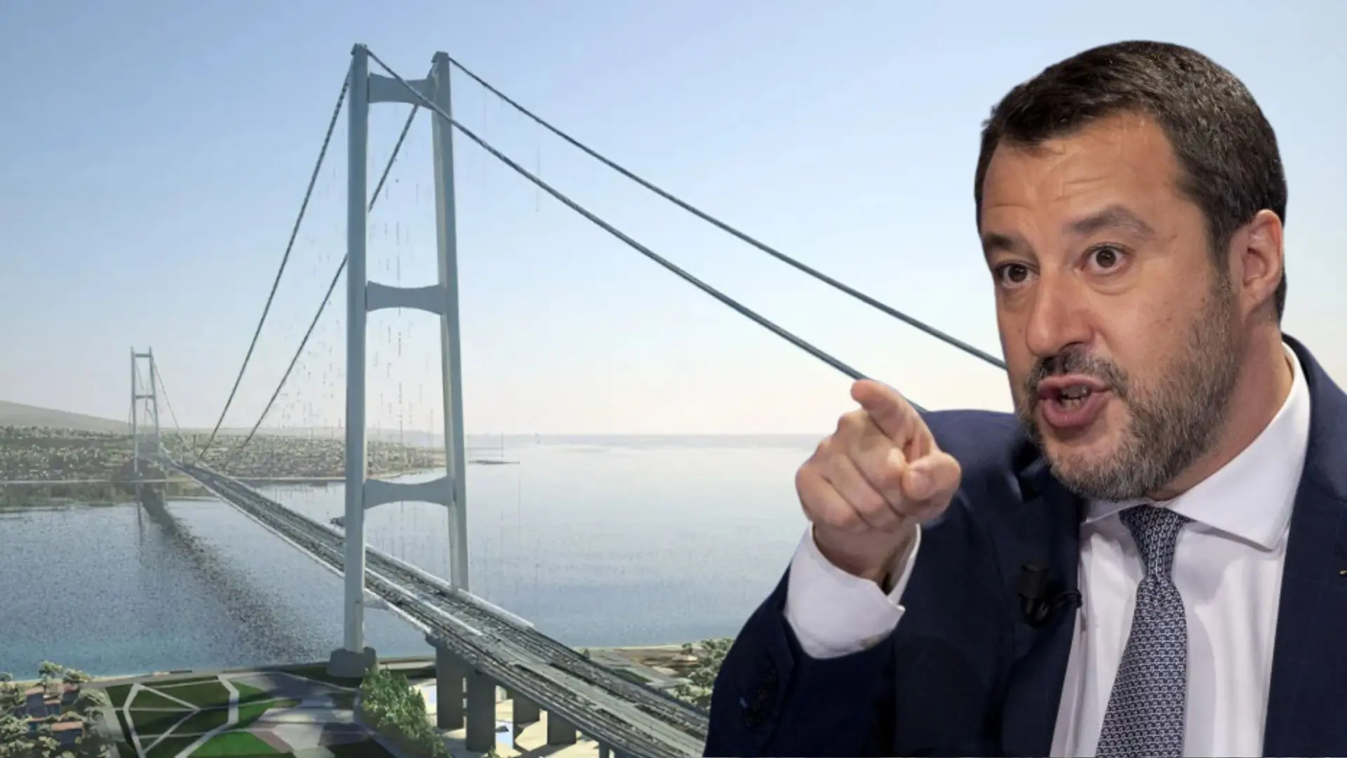 Ponte sullo Stretto, Salvini: «Se ok dalla Corte dei Conti, lavori al Ponte al via in ottobre»