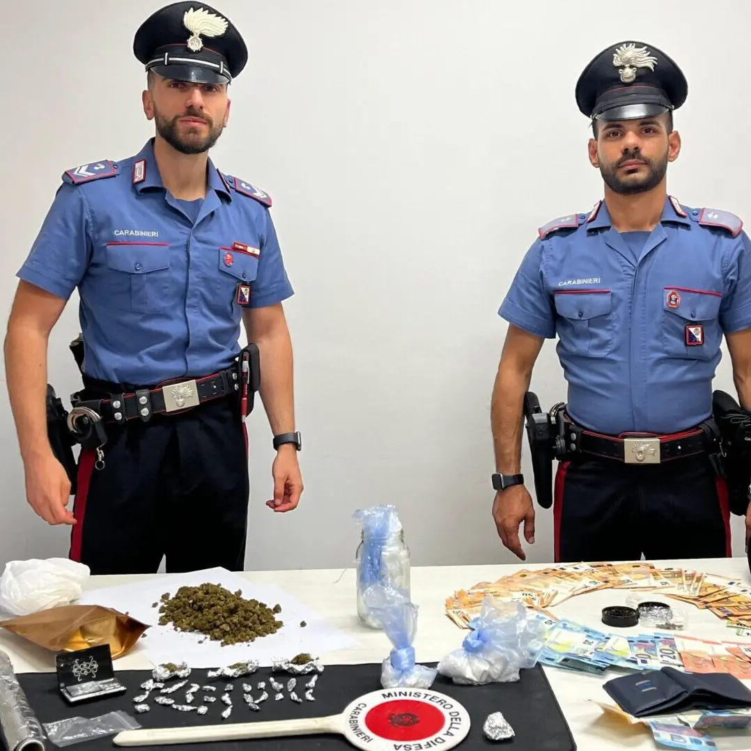 Reggio, sorpreso a nascondere droga nella siepe: arrestato