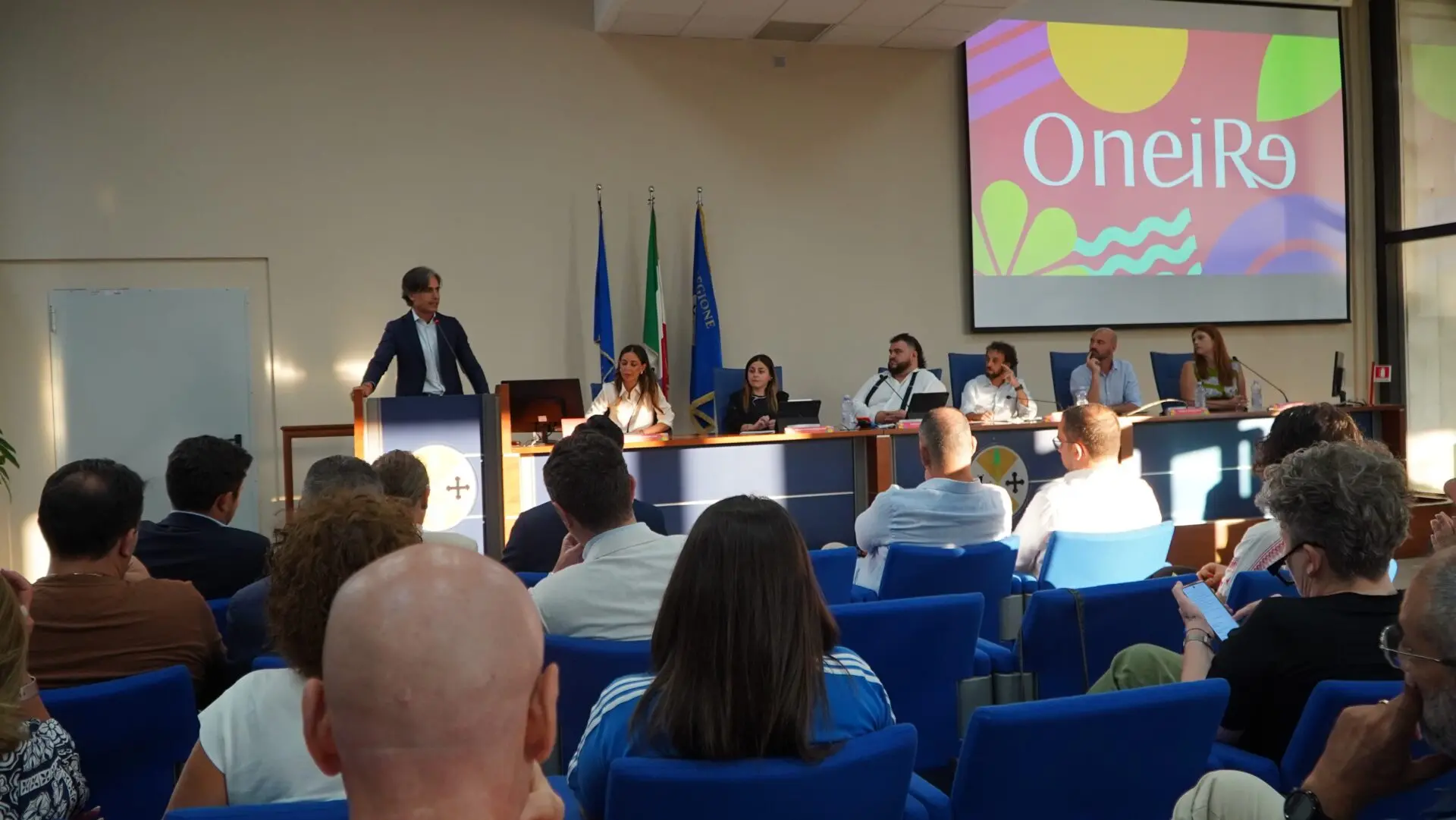 A Palazzo Campanella si presenta OneiRe, Falcomatà: «Molti giovani hanno desiderio di rientrare per mettere in campo competenze»