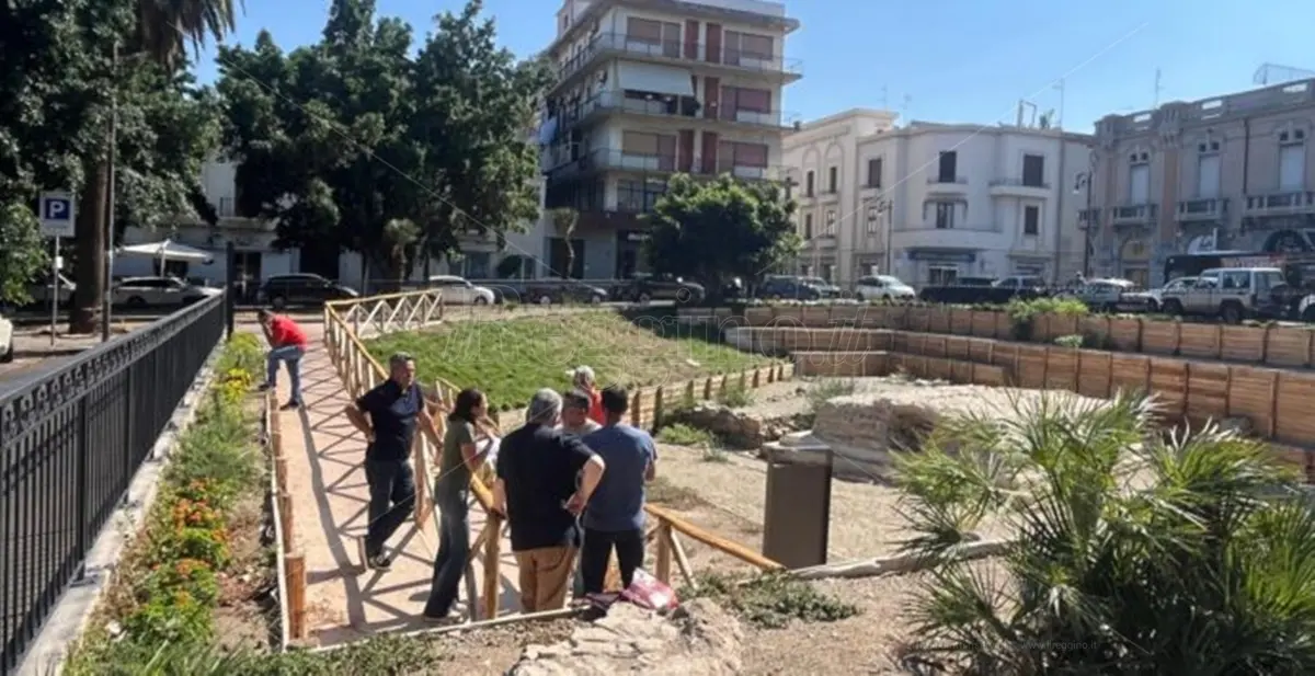 Reggio, chiusi i lavori negli scavi archeologici di piazza Garibaldi