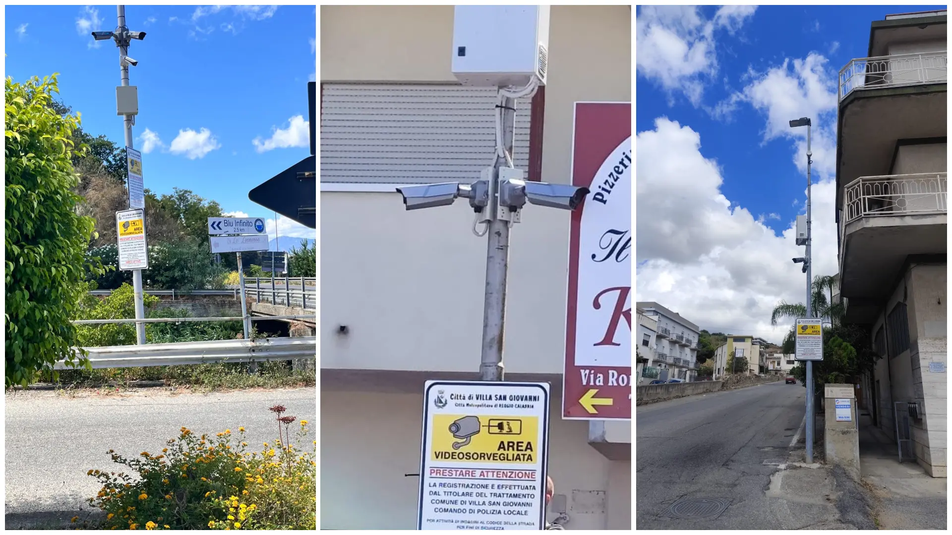 Villa San Giovanni, attivi i varchi di videosorveglianza: sicurezza e legalità al centro dell’azione amministrativa