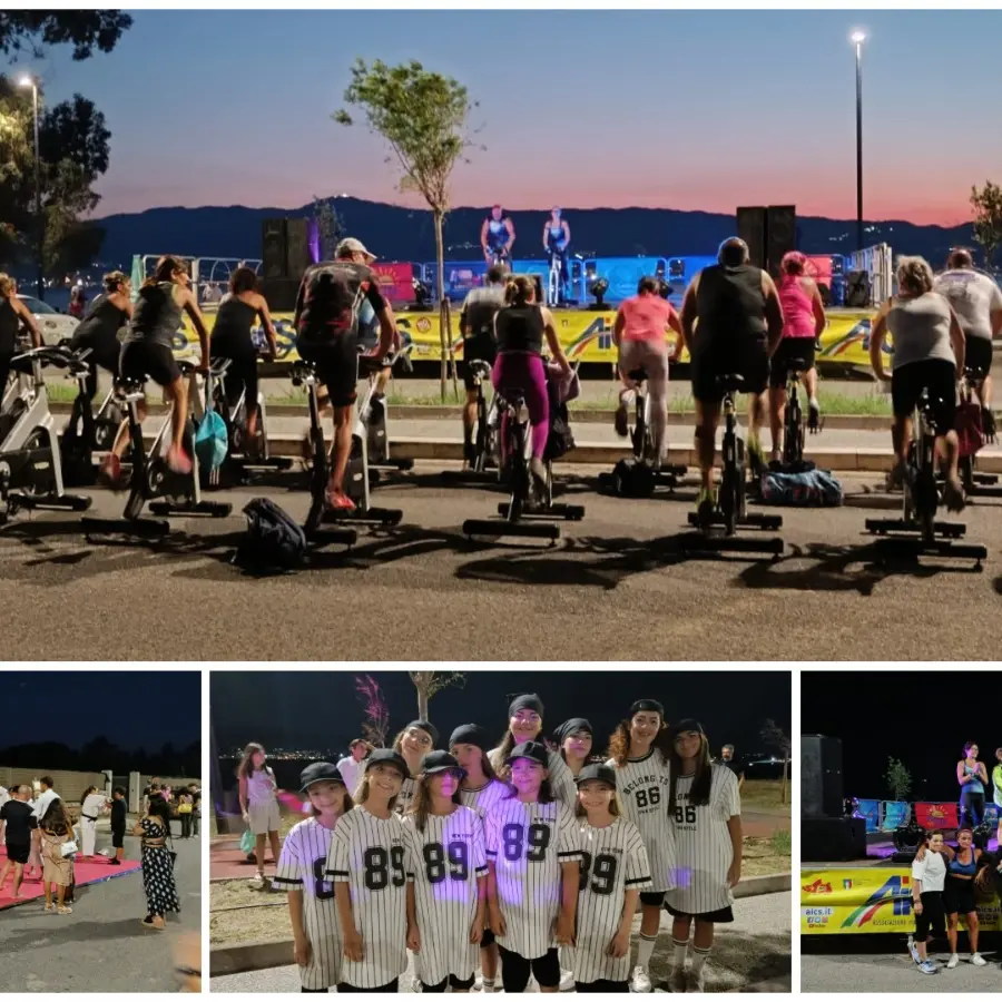 Festa dello sport a Catona: la Notte Bianca trasforma il lungomare in un villaggio di attività - FOTO