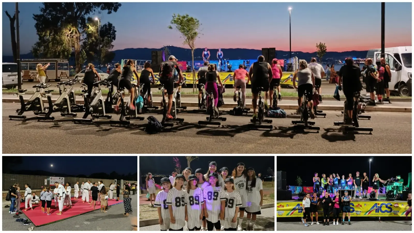 Festa dello sport a Catona: la Notte Bianca trasforma il lungomare in un villaggio di attività - FOTO