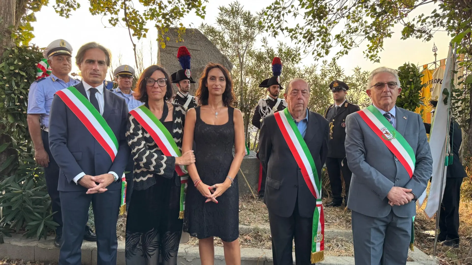 Trentaquattro anni dopo, Piale si ferma per onorare la memoria del giudice Antonino Scopelliti - FOTO e VIDEO