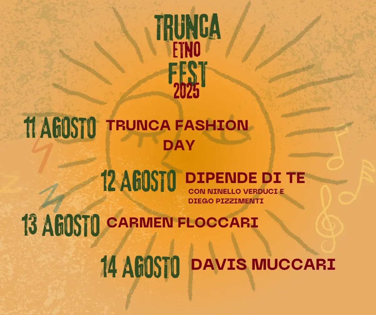 Reggio, tutto pronto per il Trunca etno fest 2025