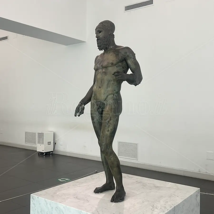 Bronzi di Riace, nuovi studi sulle terre di fusione custodite al Museo di Reggio - FOTO e VIDEO