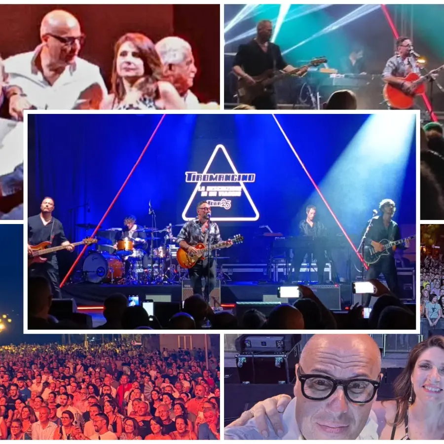 Melito si accende per i Tiromancino: Federico Zampaglione torna dove tutto è iniziato e la città lo abbraccia con la cittadinanza onoraria - FOTO