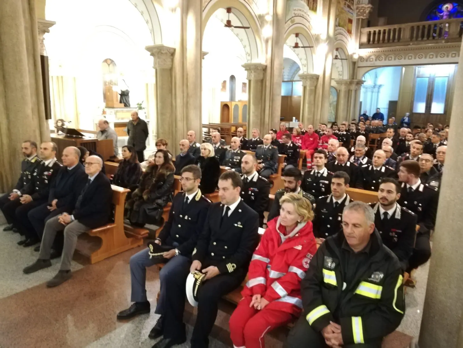 Celebrato a Locri il precetto natalizio interforze