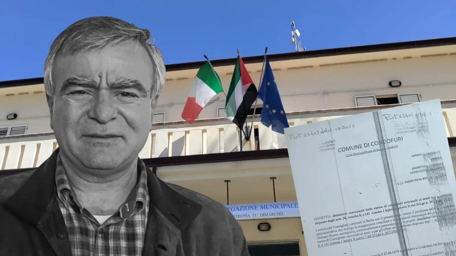 Condofuri, si dimettono in sette: è finita l'amministrazione Paino. Da domani al via la gestione commissariale