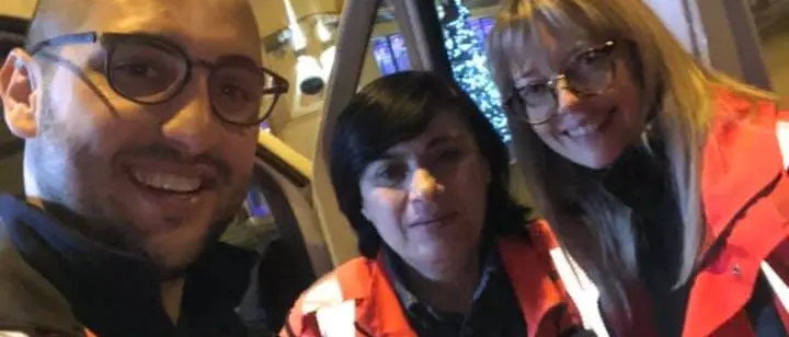 La magia della vita non attende: Giulio nasce sull'ambulanza