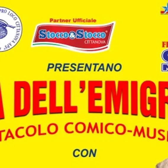 A Cittanova stasera la festa dell'Emigrante