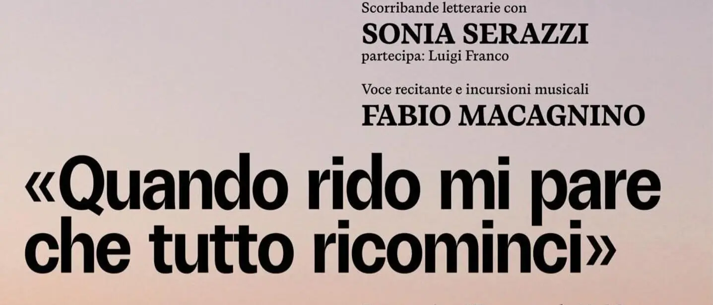 Al Blu Tango di Caulonia “Scorribande letterarie” con Sonia Serazzi e incursioni musicali di Fabio Macagnino