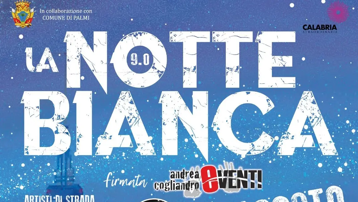 Palmi, il 23 agosto torna la Notte Bianca con artisti di strada ed oltre 30 eventi