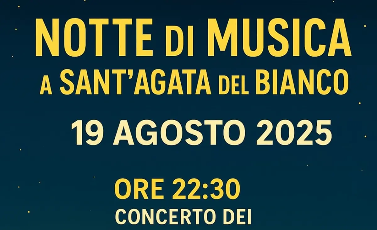 QuartAumentata live con Santo Palumbo: a Sant'Agata del Bianco il gran finale del tour “Amico mio” in Calabria