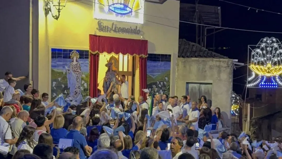 Arasì, conclusi i festeggiamenti in onore di Maria SS. Assunta