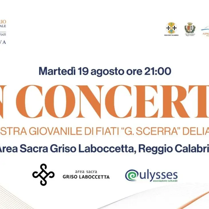 L'orchestra di fiati G. Scerra di Delianuova in concerto a Reggio